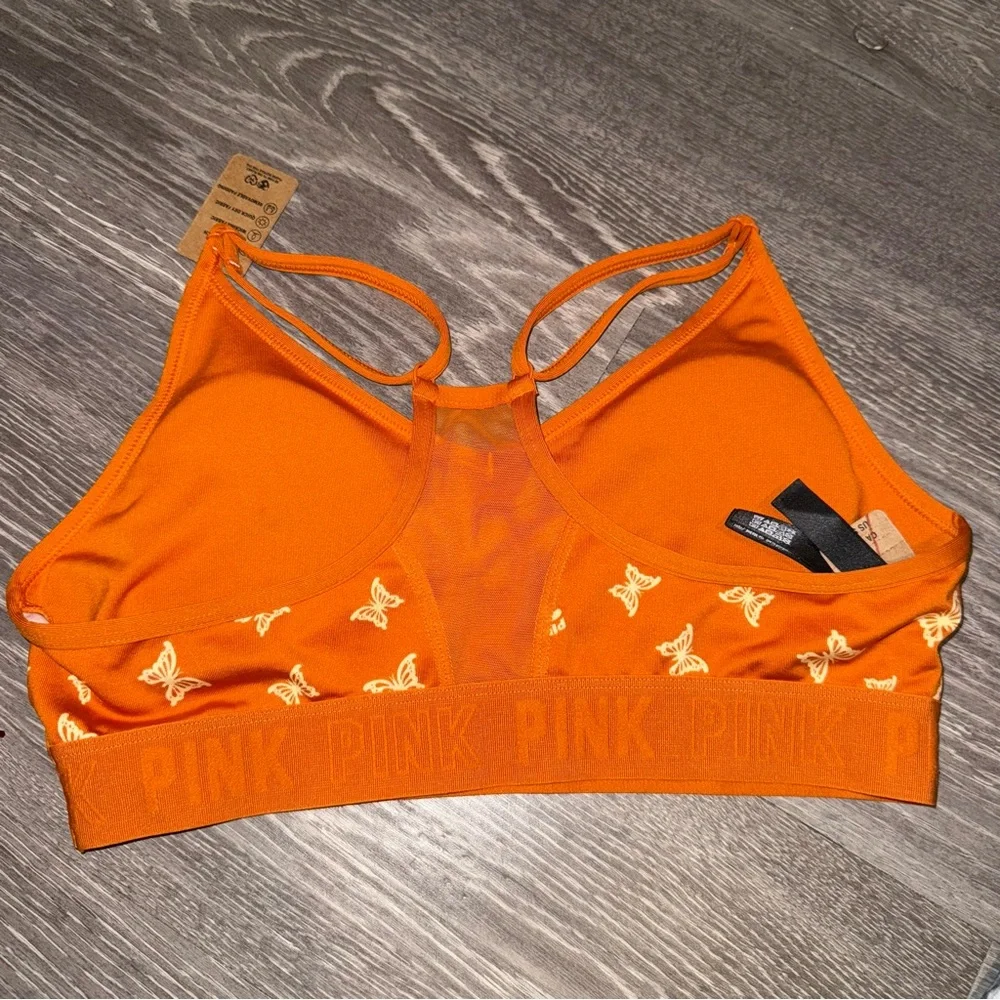 Set of 2 PINK Active Sports Bra - Size Medium - Picture 3 of 6